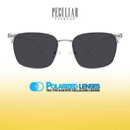Peculiar Kyle Square Acetate Sunglasses Polarized TAC UV400 & Anti-Rad Lenses Replaceable Frames for Men & Women