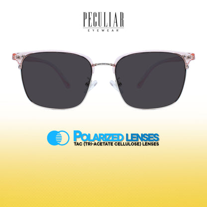 Peculiar Kyle Square Acetate Sunglasses Polarized TAC UV400 & Anti-Rad Lenses Replaceable Frames for Men & Women