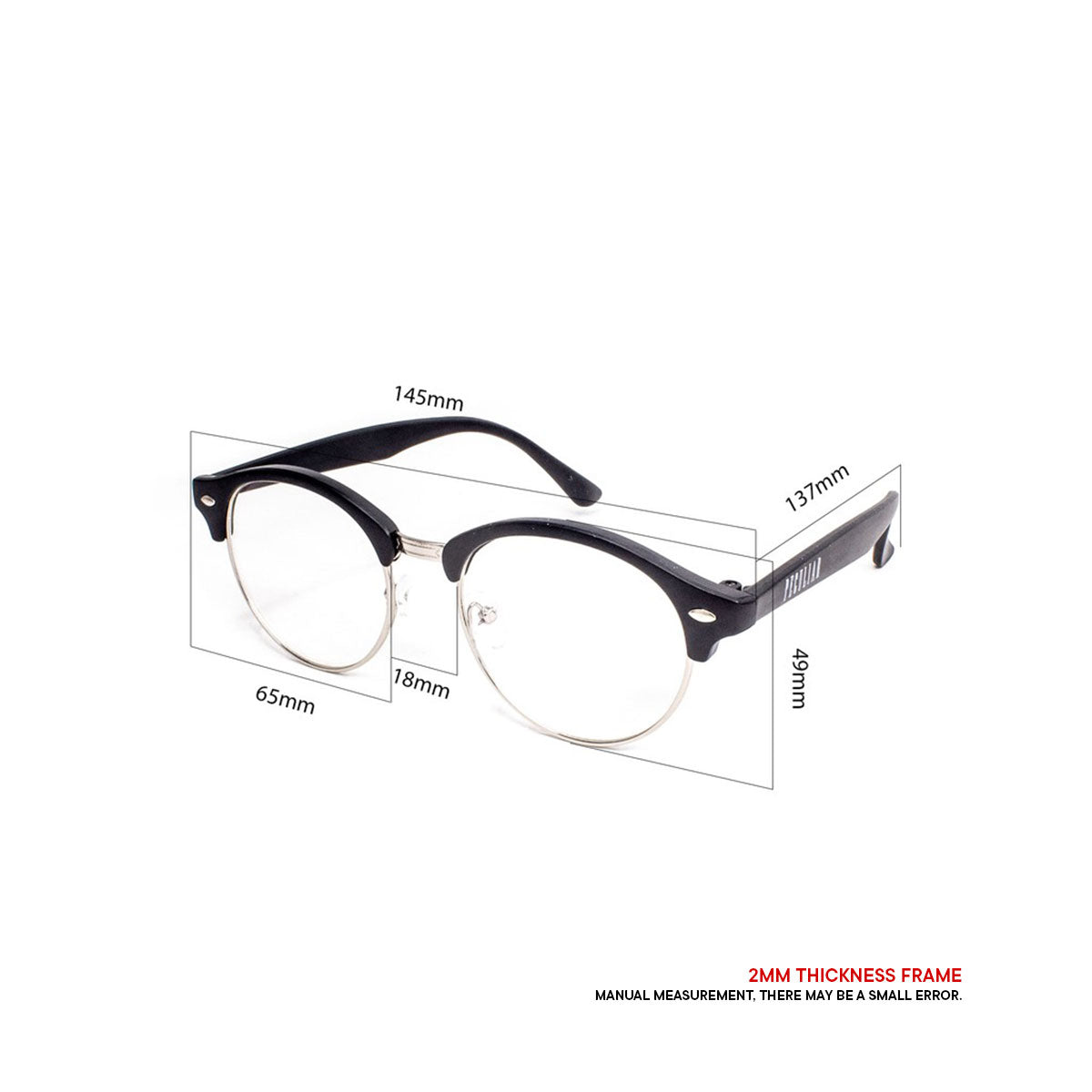 Peculiar Rek Round Metal Sunglasses Polarized TAC UV400 & Anti-Rad Lenses Replaceable Frames for Men & Women