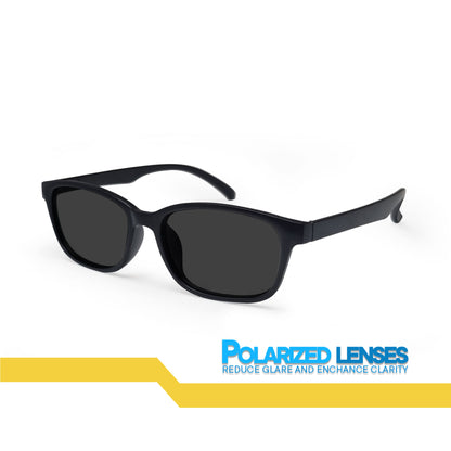 Peculiar Xander Rectangle Acetate Sunglasses Polarized TAC UV400 & Anti-Rad Lenses Replaceable Frames for Men & Women