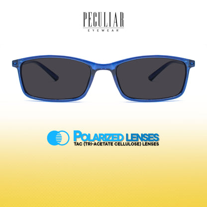 Peculiar Maxx Rectangle Acetate Sunglasses Polarized TAC UV400 & Anti-Rad Lenses Replaceable Frames for Men & Women