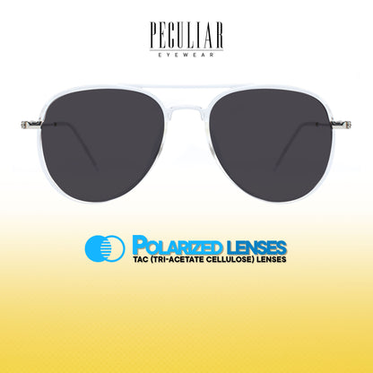 Peculiar Hero Aviator Acetate Sunglasses Polarized TAC UV400 & Anti-Rad Lenses Replaceable Frames for Men & Women