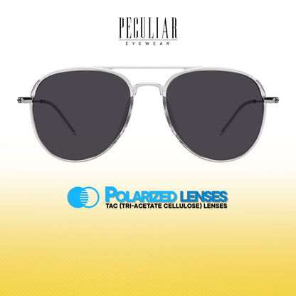 Peculiar Hero Aviator Acetate Sunglasses Polarized TAC UV400 & Anti-Rad Lenses Replaceable Frames for Men & Women
