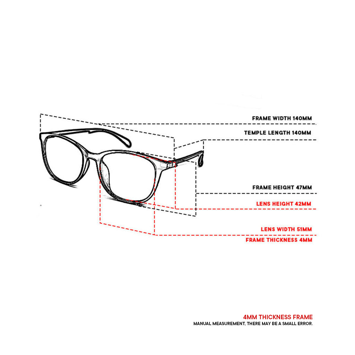 Peculiar Magnus Square Acetate Sunglasses Polarized TAC UV400 & Anti-Rad Lenses Replaceable Frames for Men & Women