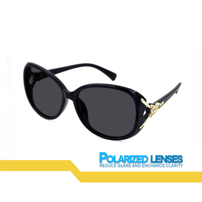 Peculiar Lulu Round Oversize Acetate Sunglasses Polarized TAC UV400 & Anti-Rad Lenses Replaceable Frames for Men & Women