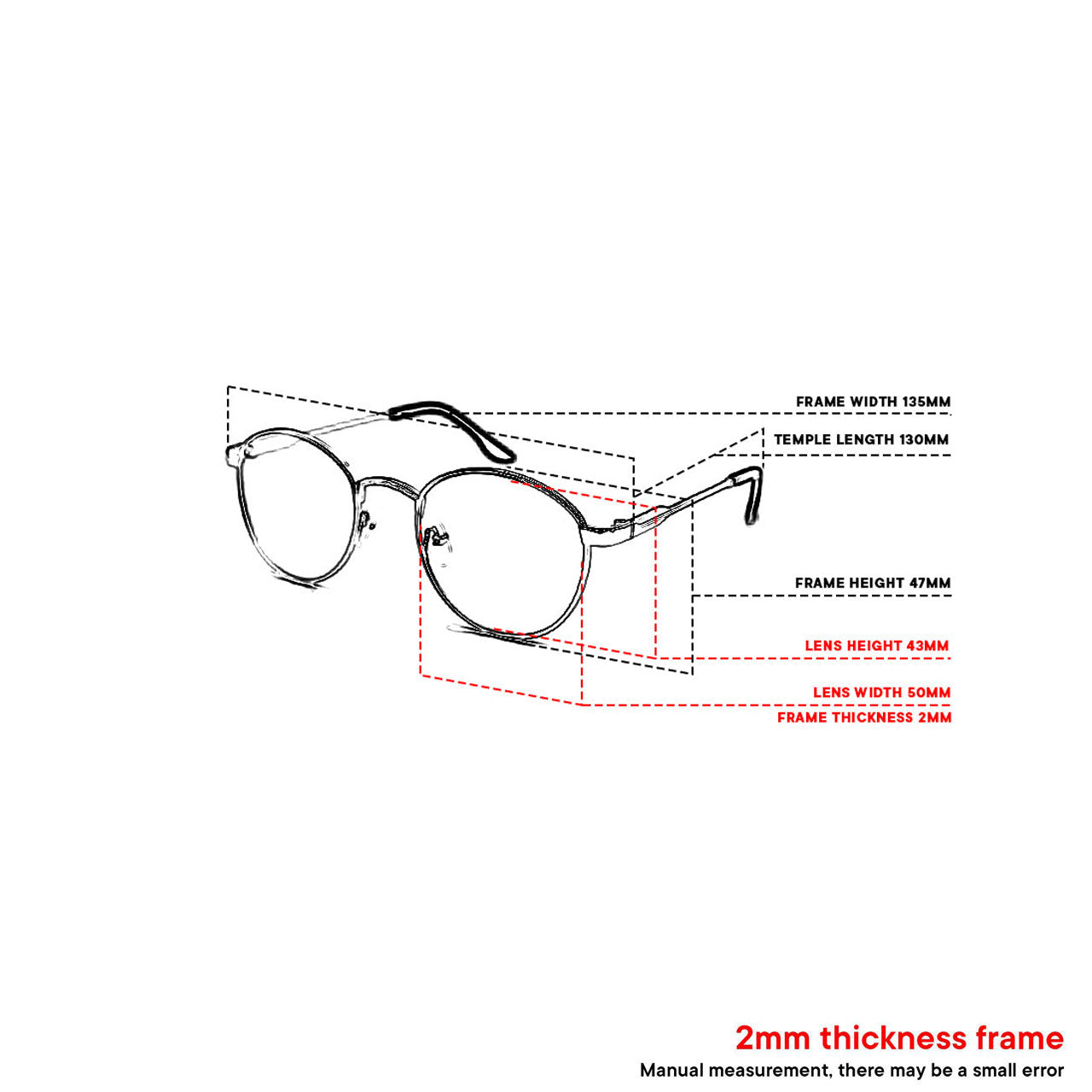 Peculiar Alex Round Metal Sunglasses Polarized TAC UV400 & Anti-Rad Lenses Replaceable Frames for Men & Women