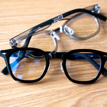 Peculiar Arin Square Korean BIO-Plastic Super Flex Computer Anti-Radiation Replaceable Lens Eyeglasses