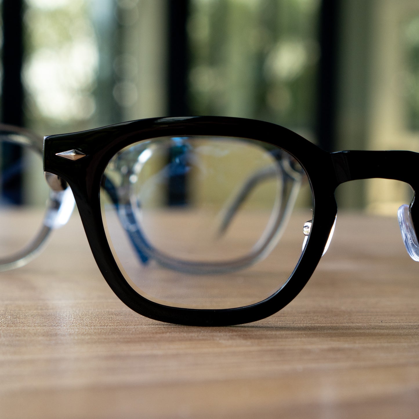 Peculiar Arin Square Korean BIO-Plastic Super Flex Computer Anti-Radiation Replaceable Lens Eyeglasses