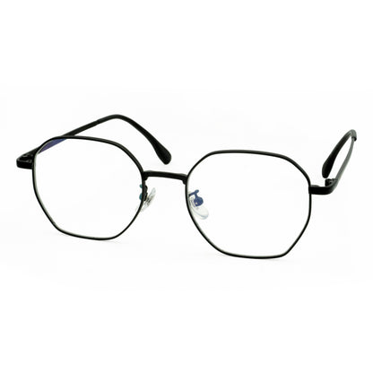 Peculiar Iseo Hexagon Frame Anti Radiation Glasses Anti Radiation Eyeglass for Woman Men