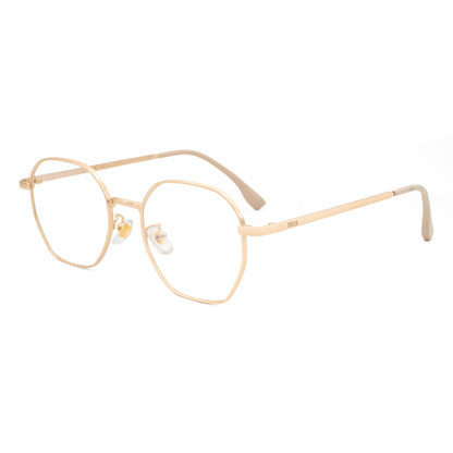 Peculiar Iseo Hexagon Frame Anti Radiation Glasses Anti Radiation Eyeglass for Woman Men