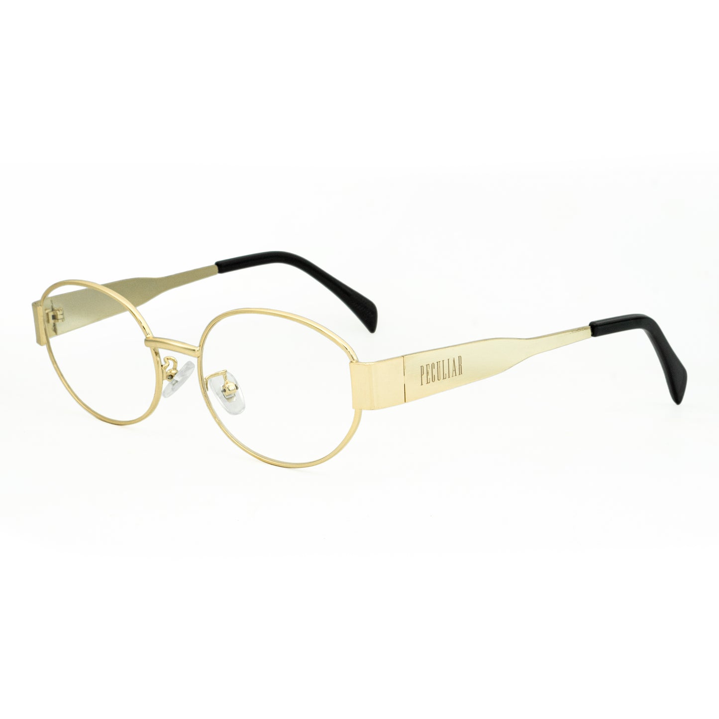 Peculiar Eunwoo Oval Frame Anti Radiation Glasses Anti Radiation Eyeglass for Woman Men