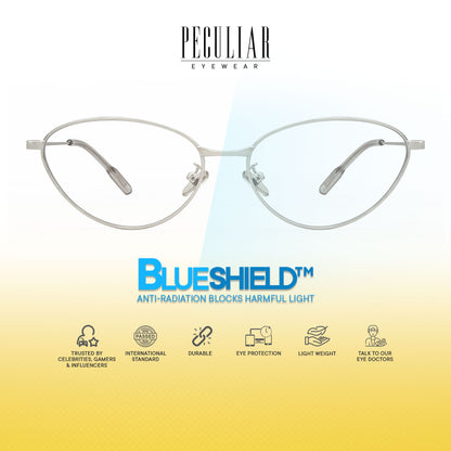 Peculiar Harin Cat Eye Frame Anti Radiation Glasses Anti Radiation Eyeglass for Woman Men