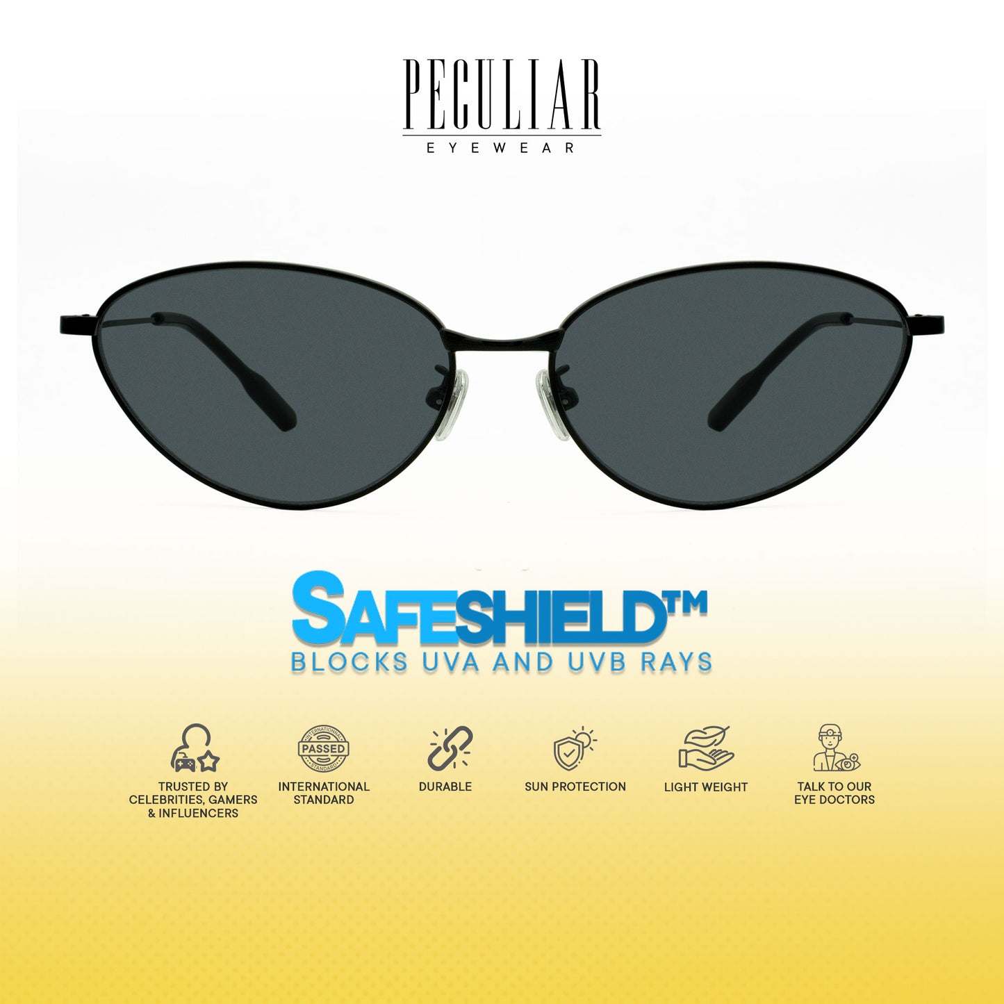 Peculiar Harin Cat Eye Frame Anti Radiation Glasses Anti Radiation Eyeglass for Woman Men