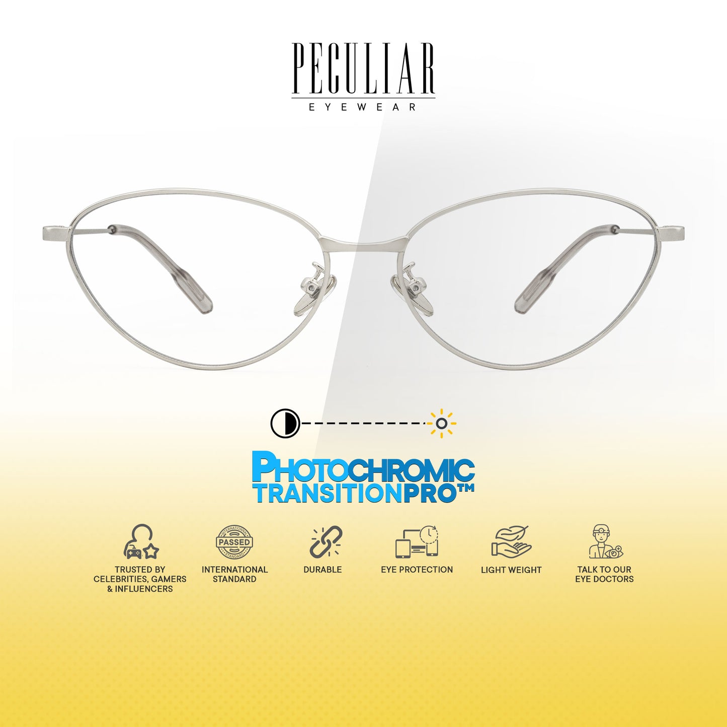 Peculiar Harin Cat Eye Frame Anti Radiation Glasses Anti Radiation Eyeglass for Woman Men