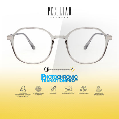 Peculiar Hajun Hexagon Frame Anti Radiation Glasses Anti Radiation Eyeglass for Woman Men