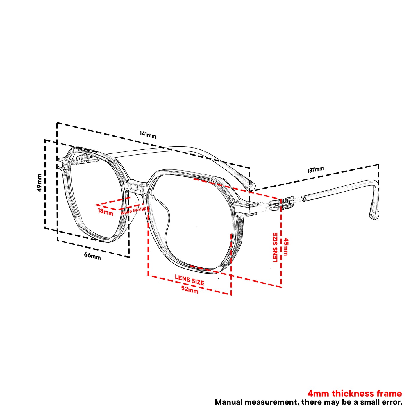 Peculiar Yua Hexagon Frame Anti Radiation Glasses Anti Radiation Eyeglass for Woman Men