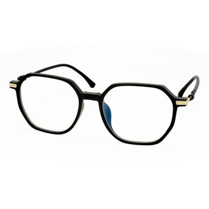 Peculiar Yua Hexagon Frame Anti Radiation Glasses Anti Radiation Eyeglass for Woman Men