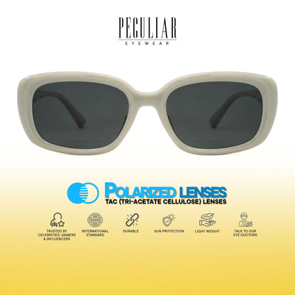 Peculiar Minji Cat Eye Sunglasses Polarized TAC UV400 & Anti-Rad Replaceable Frames for Men Women
