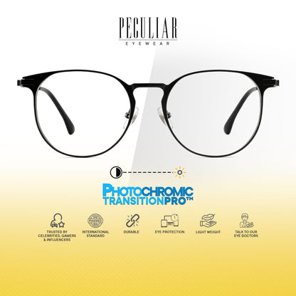 Peculiar Rio Round Titanium Computer Glasses Anti Radiation Eyeglass Replaceable for Men Women