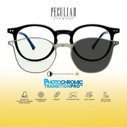Peculiar Ema Round Frame Anti Radiation Glasses Anti Radiation Eyeglass for Woman Men