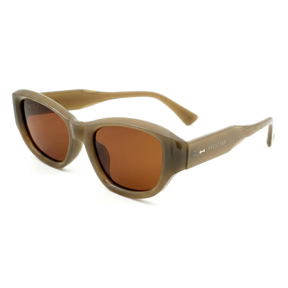 Peculiar Bami Cat Eye Sunglasses Polarized TAC UV400 & Anti-Rad Replaceable Frames for Men Women