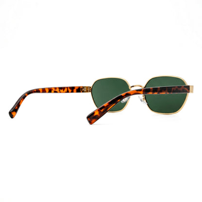 Peculiar Dana Hexagon Sunglasses Polarized TAC UV400 & Anti-Rad Replaceable Frames for Men Women