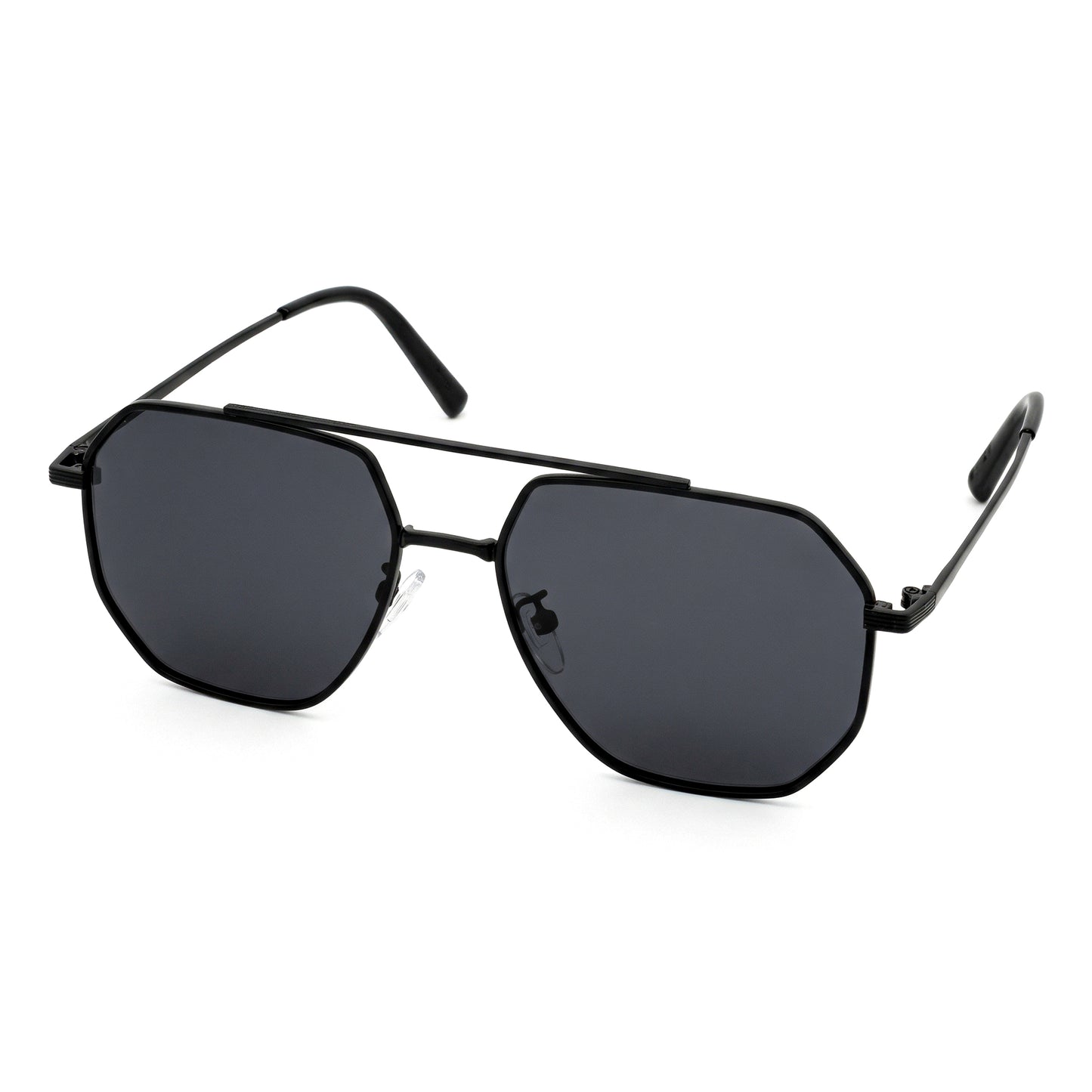 Peculiar Lina Aviator Sunglasses Polarized TAC UV400 & Anti-Rad Replaceable Frames for Men Women