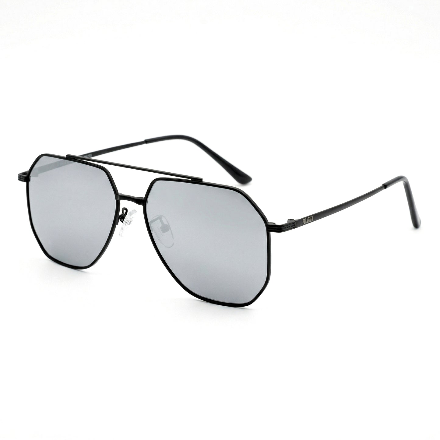 Peculiar Lina Aviator Sunglasses Polarized TAC UV400 & Anti-Rad Replaceable Frames for Men Women