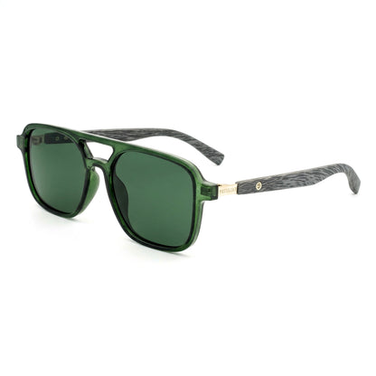 Peculiar Mio Aviator Sunglasses Polarized TAC UV400 & Anti-Rad Replaceable Frames for Men Women