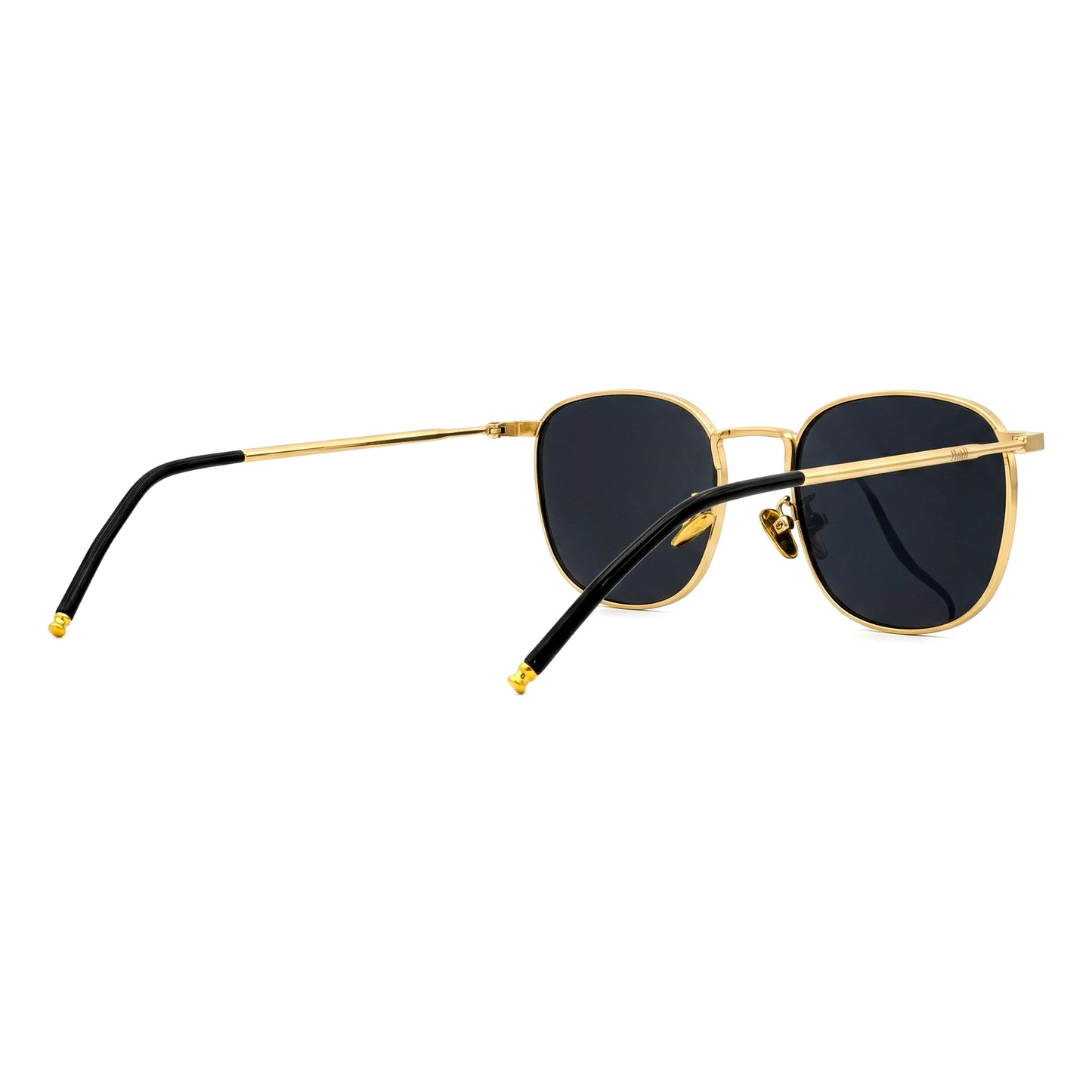 Peculiar Yuri Square Sunglasses Polarized TAC UV400 & Anti-Rad Replaceable Frames for Men Women