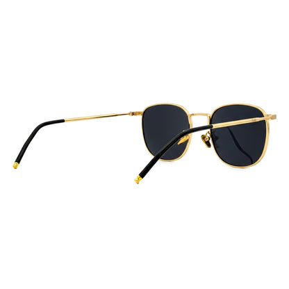 Peculiar Yuri Square Sunglasses Polarized TAC UV400 & Anti-Rad Replaceable Frames for Men Women