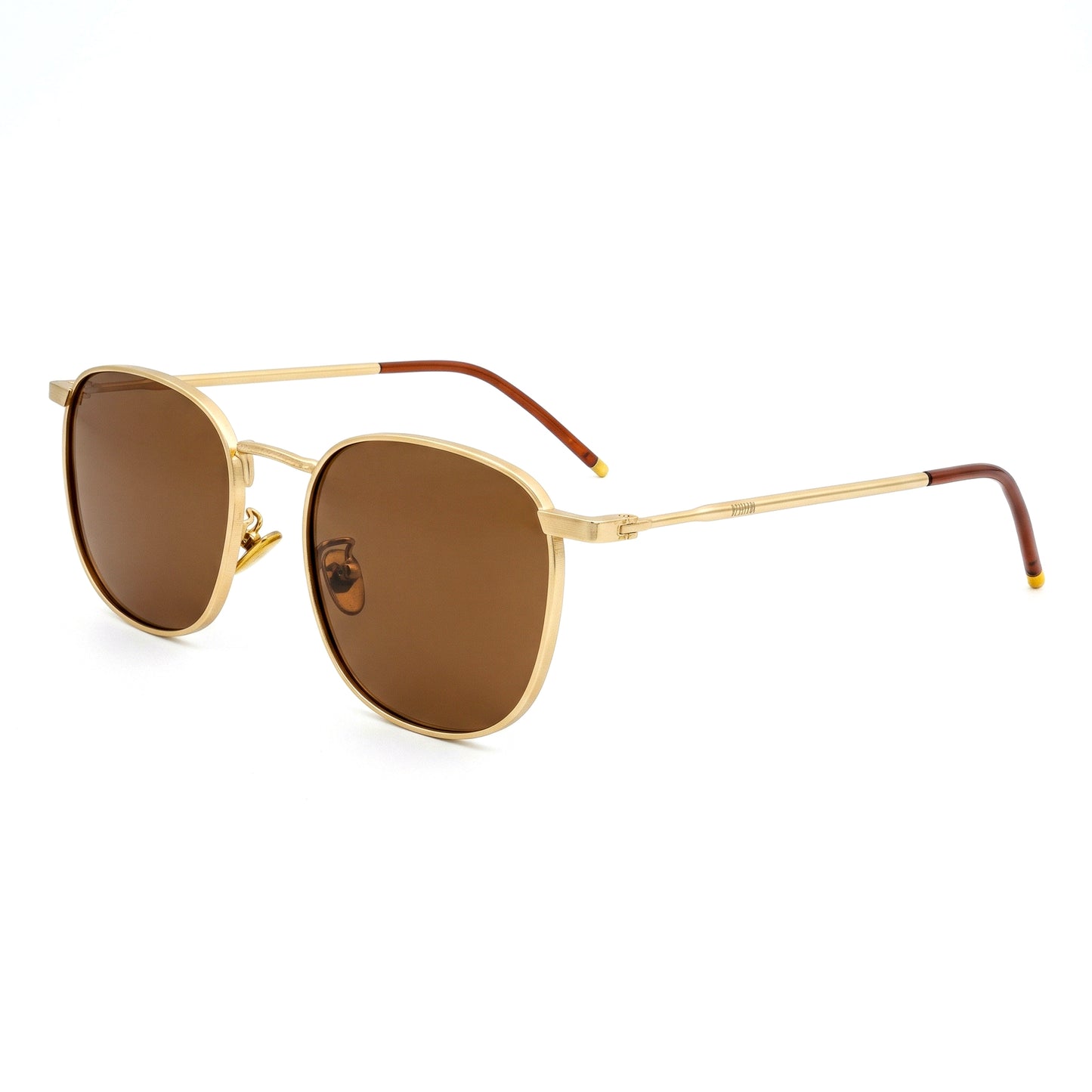 Peculiar Yuri Square Sunglasses Polarized TAC UV400 & Anti-Rad Replaceable Frames for Men Women
