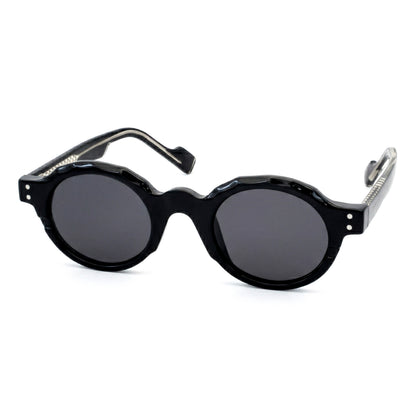 Peculiar Nari Round Sunglasses UV400 & Anti-Rad Replaceable Frames for Men Women