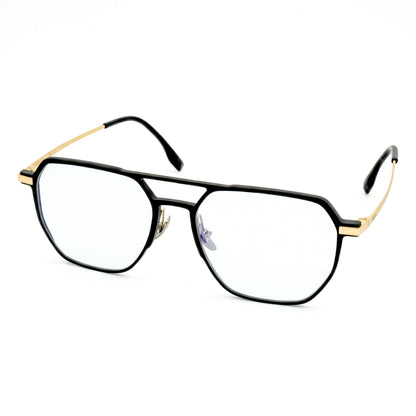 Peculiar Dasom Aviator Titanium Computer Glasses Anti Radiation Eyeglass Replaceable for Men Women