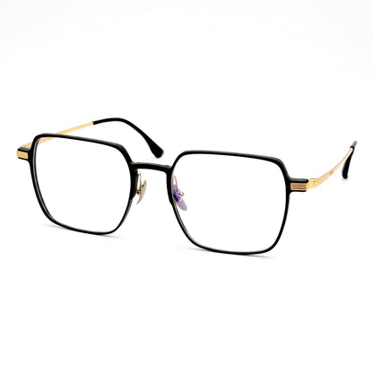 Peculiar Roy Square Titanium Computer Glasses Anti Radiation Eyeglass Replaceable for Men Women