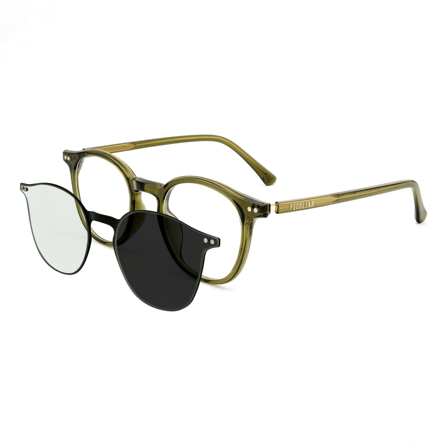 Peculiar Ema Round Frame Anti Radiation Glasses Anti Radiation Eyeglass for Woman Men