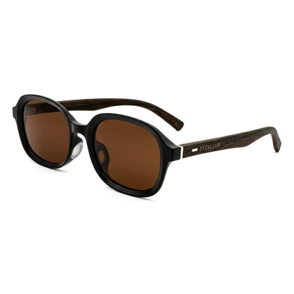 Peculiar Sena Oval Sunglasses Polarized TAC UV400 & Anti-Rad Replaceable Frames for Men Women