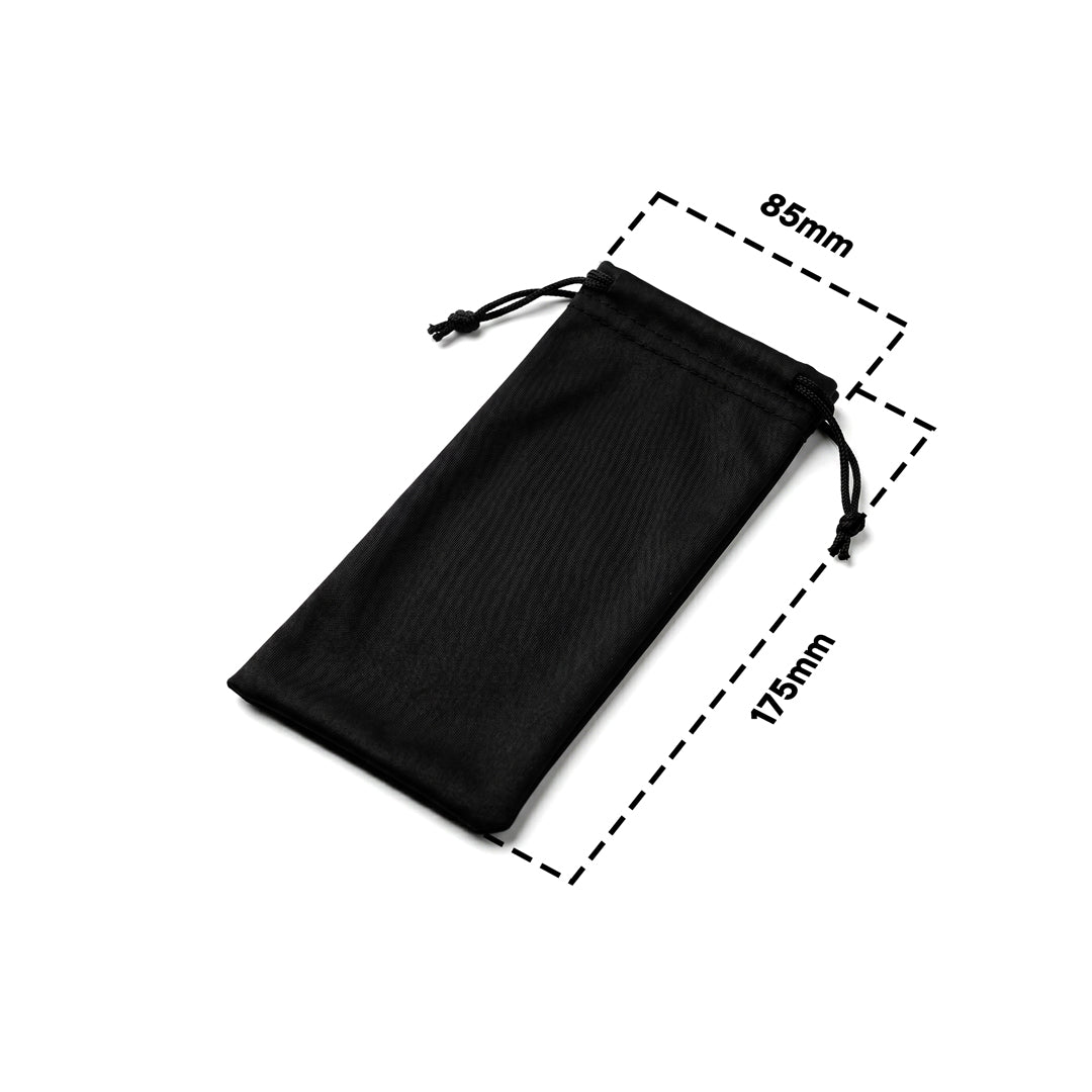 Peculiar Drawstring microfiber pouch case for eyeglass and Sunglass