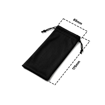 Peculiar Drawstring microfiber pouch case for eyeglass and Sunglass