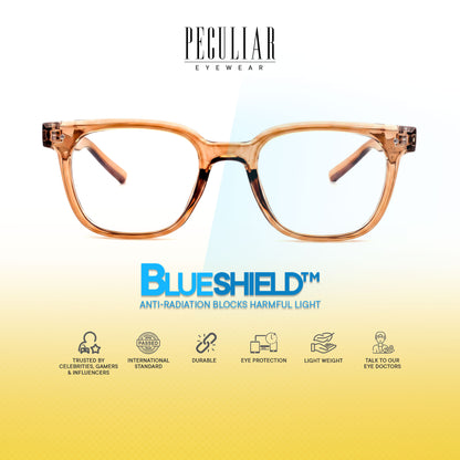 Peculiar Jina Square Computer Anti-Radiation Photochromic Transition Pro Replaceable Lens Eyeglasses
