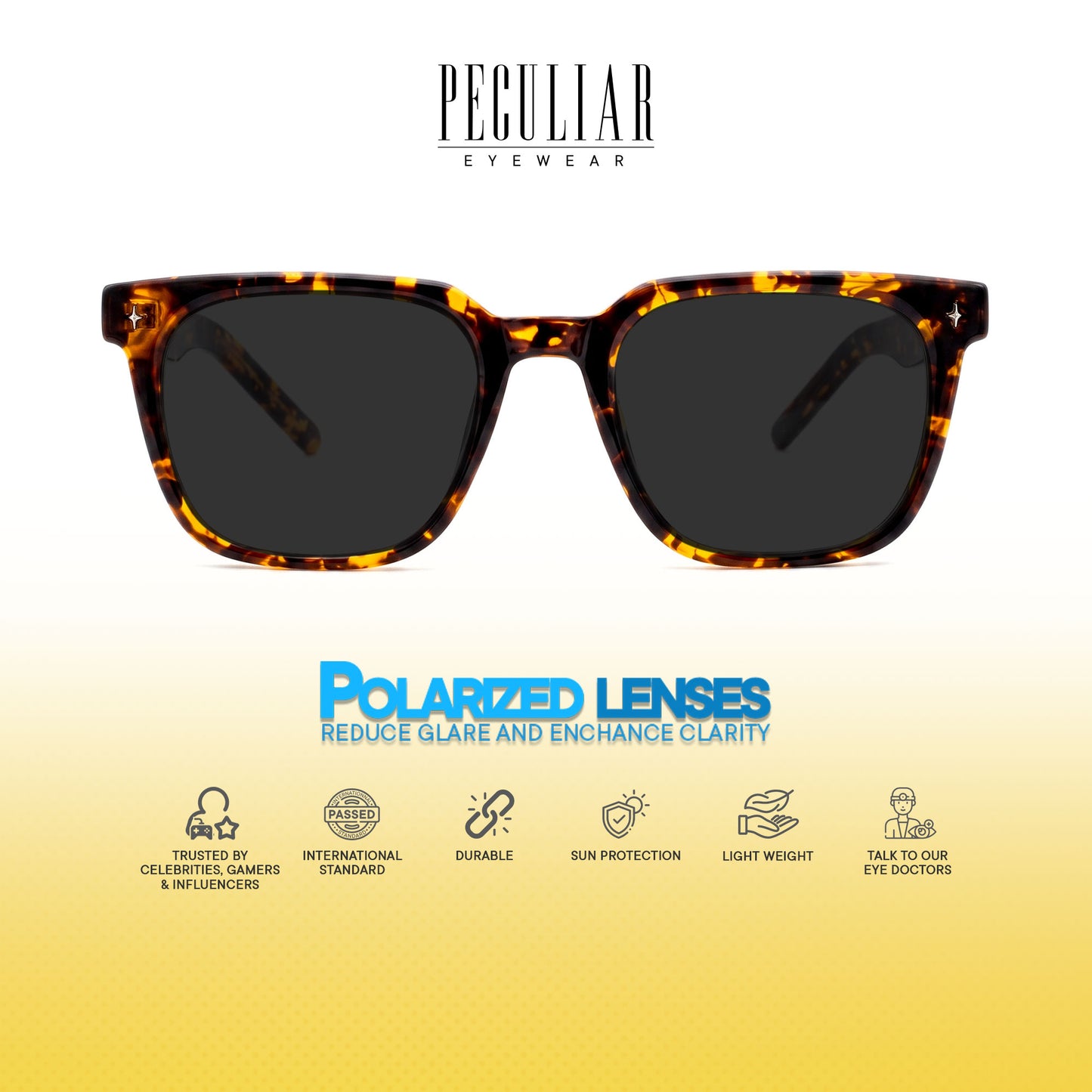 Peculiar Shin Square Computer Anti-Radiation Photochromic Transition Pro Replaceable Lens Eyeglasses