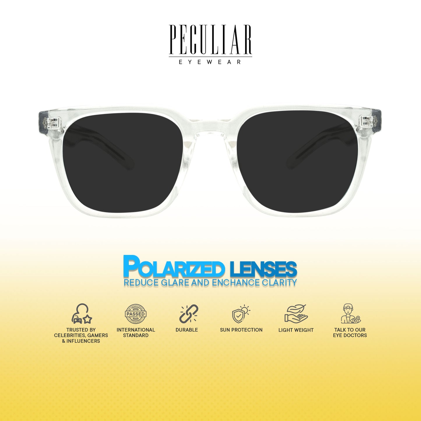 Peculiar Shin Square Computer Anti-Radiation Photochromic Transition Pro Replaceable Lens Eyeglasses