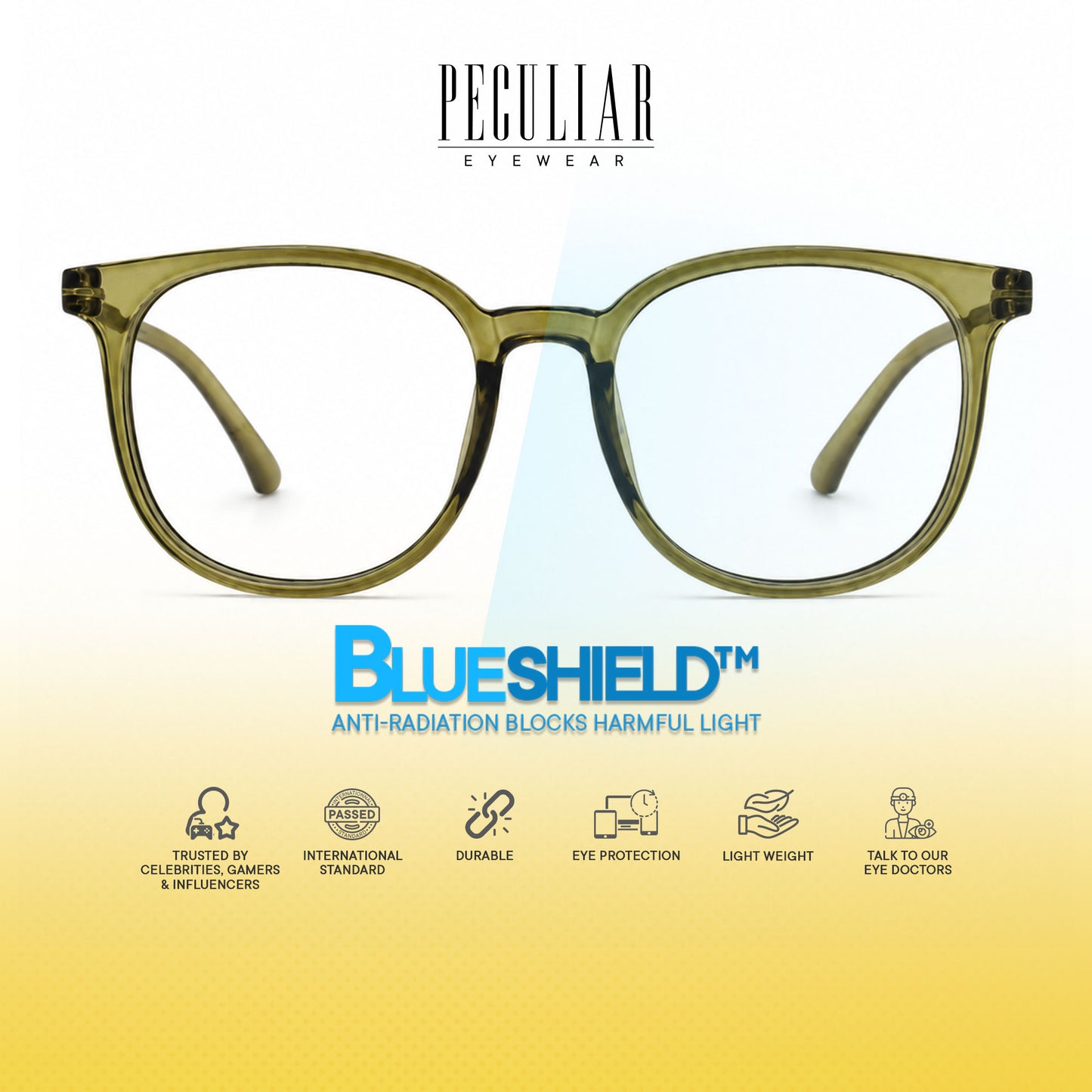 Peculiar Juri Round Acetate Sunglasses Polarized UV400 Anti Rad Lenses Replaceable Frames Men Women