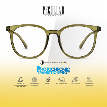 Peculiar Juri Round Acetate Sunglasses Polarized UV400 Anti Rad Lenses Replaceable Frames Men Women