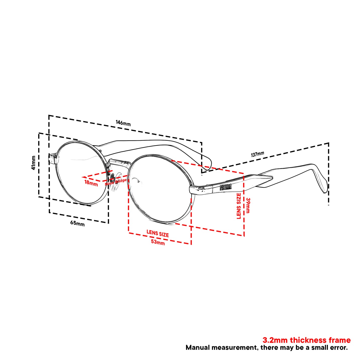 Peculiar Rion Metal Oval Sunglasses Polarized UV400 Anti Rad Lens Replaceable Frames Men Women