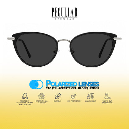 Peculiar Rumi Cat Eye Acetate Metal Photochromic Transition Pro UV400 Anti Rad Frames Men Women