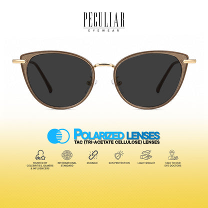 Peculiar Rumi Cat Eye Acetate Metal Photochromic Transition Pro UV400 Anti Rad Frames Men Women