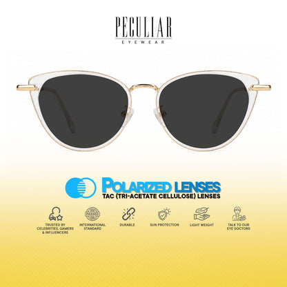 Peculiar Rumi Cat Eye Acetate Metal Photochromic Transition Pro UV400 Anti Rad Frames Men Women