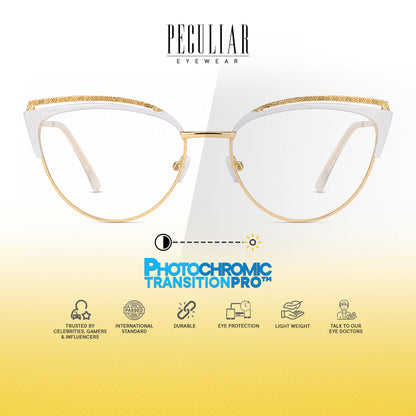 Peculiar Riva Cat Eye Metal Sunglasses Polarized UV400 Anti Rad Lens Replaceable Frames Men Women