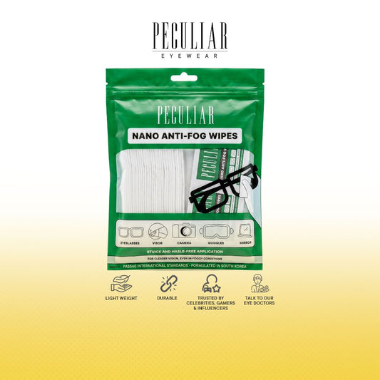 Peculiar Anti-Fog Glass Wipes